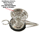925 Sterling Silver Hallmarked Medicine feeder Bondala / Paladai / Sangu - Style