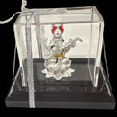 999 Pure Silver Matha Saraswati 2.5-Inch-Tall Statue / Murti (Figurine