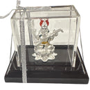 999 Pure Silver Matha Saraswati 2.5-Inch-Tall Statue / Murti (Figurine