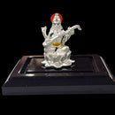 999 Pure Silver Matha Saraswati 2.5-Inch-Tall Statue / Murti (Figurine