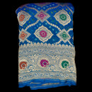 Authentic  Banarasi Khaddi Georgette Silk Saree