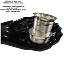 999 Pure Silver Hallmarked Anna Prasanam 75ml Glass & 70ml Bowl Set - 2.5-inch Set