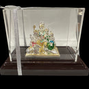 999 Pure Silver Lord Shiv Family idol  - 3.5-inch Tall Statue / Murti (Figurine