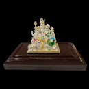 999 Pure Silver Lord Shiv Family idol  - 3.5-inch Tall Statue / Murti (Figurine