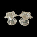925 Sterling Silver Hallmarked 5-Star  Diya (Kundulu / Vilakku) Pair