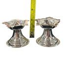 925 Sterling Silver Hallmarked 5-Star  Diya (Kundulu / Vilakku) Pair