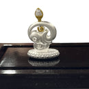 999 Pure Silver Tamil OM 1.5-inch Tall Statue