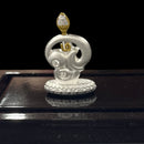 999 Pure Silver Tamil OM 1.5-inch Tall Statue