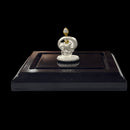 999 Pure Silver Tamil OM 1.5-inch Tall Statue