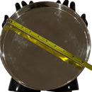 925 Sterling Silver Hallmarked Heavy Sapad / Dinner Thali with Stand - Style