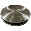 925 Sterling Silver Hallmarked Heavy Sapad / Dinner Thali with Stand - Style