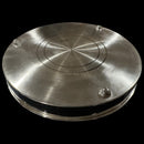 925 Sterling Silver Hallmarked Heavy Sapad / Dinner Thali with Stand - Style