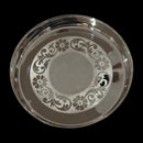 925 Sterling Silver Hallmarked Heavy Sapad / Dinner Designer Thali - Style