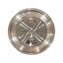 925 Sterling Silver Hallmarked Big Puja Thambalam / Platter Plate