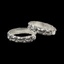 925 Sterling Silver Oxidized Toe-rings - Design