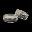 925 Sterling Silver Oxidized Toe-rings - Design