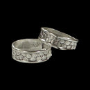 925 Sterling Silver Oxidized Toe-rings - Design