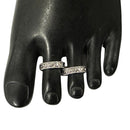 925 Sterling Silver Oxidized Toe-rings - Design