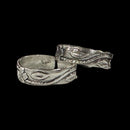 925 Sterling Silver Oxidized Toe-rings - Design