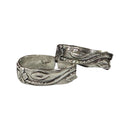 925 Sterling Silver Oxidized Toe-rings - Design