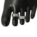 925 Sterling Silver Oxidized Toe-rings - Design