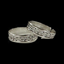 925 Sterling Silver Oxidized Toe-rings - Design