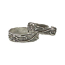 925 Sterling Silver Oxidized Toe-rings - Design