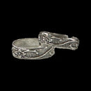 925 Sterling Silver Oxidized Toe-rings - Design
