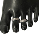 925 Sterling Silver Oxidized Toe-rings - Design