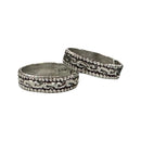 925 Sterling Silver Oxidized Toe-rings - Design