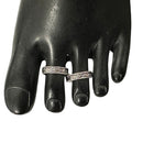 925 Sterling Silver Oxidized Toe-rings - Design