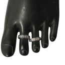 925 Sterling Silver Oxidized Toe-rings - Design