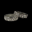 925 Sterling Silver Oxidized Toe-rings - Design