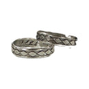 925 Sterling Silver Oxidized Toe-rings - Design
