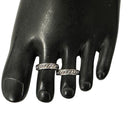 925 Sterling Silver Oxidized Toe-rings - Design