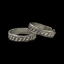 925 Sterling Silver Oxidized Toe-rings - Design