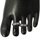 925 Sterling Silver Oxidized Toe-rings - Design