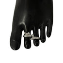 925 Sterling Silver Oxidized Toe-rings with bells - Design