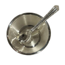 999 Pure Silver 250ml Bowl & Spoon for Kids / Teens - 4.0-inch Set