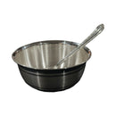 999 Pure Silver 250ml Bowl & Spoon for Kids / Teens - 4.0-inch Set