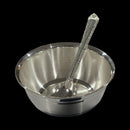 999 Pure Silver 250ml Bowl & Spoon for Kids / Teens - 4.0-inch Set