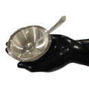 999 Pure Silver 200ml Hallmarked Bowl & Spoon for Youth / Adults -4.0 inch Set