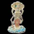 999 Pure Silver Lord Vishnu (Satya Narayana) – 3.0-Inch-Tall Statue / Murti (Figurine
