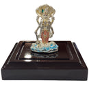999 Pure Silver Lord Vishnu (Satya Narayana) – 3.0-Inch-Tall Statue / Murti (Figurine