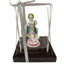 999 Pure Silver Lord Vishnu (Satya Narayana) – 4.0-Inch-Tall Statue / Murti (Figurine