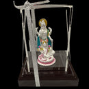 999 Pure Silver Lord Vishnu (Satya Narayana) – 4.0-Inch-Tall Statue / Murti (Figurine