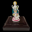 999 Pure Silver Lord Vishnu (Satya Narayana) – 4.0-Inch-Tall Statue / Murti (Figurine