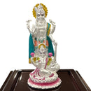 999 Pure Silver Lord Vishnu (Satya Narayana) – 4.0-Inch-Tall Statue / Murti (Figurine