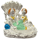 999 Pure Silver Lord Vishnu (Satya Narayana) – 3.0-Inch-Tall Statue / Murti (Figurine