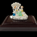999 Pure Silver Lord Vishnu (Satya Narayana) – 3.0-Inch-Tall Statue / Murti (Figurine
